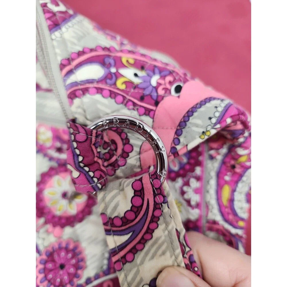 Vera Bradley Hipster Crossbody Bag Paisley Meets Plaid Adjustable Strap Retired